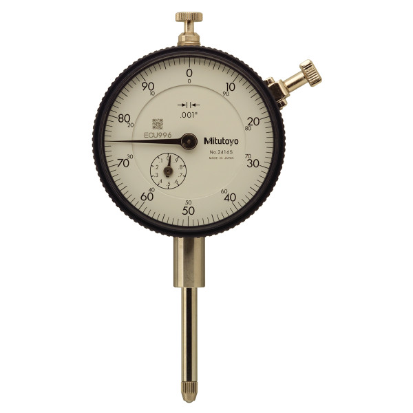 Relógio Comparador Modelo Com Curso Longo Tampa Com Orelha 1"/ .001" – 2416A-10