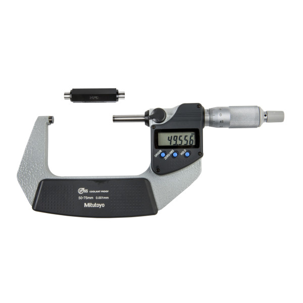 Micrômetro Externo Digital 50-75mm 0,001mm Sem Saída de Dados Com Proteção IP65 293-242-30