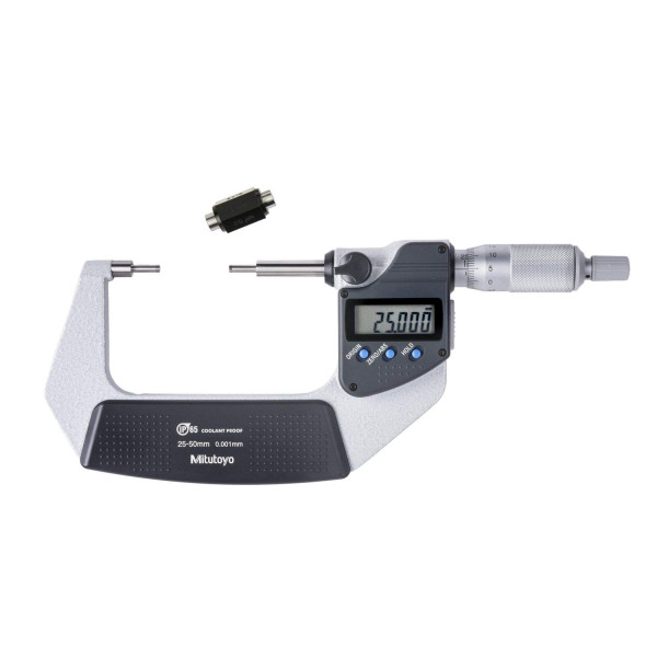 Micrômetro Externo Digital Com Pontas Finas 25-50mm/0,001mm – 331-252-30 