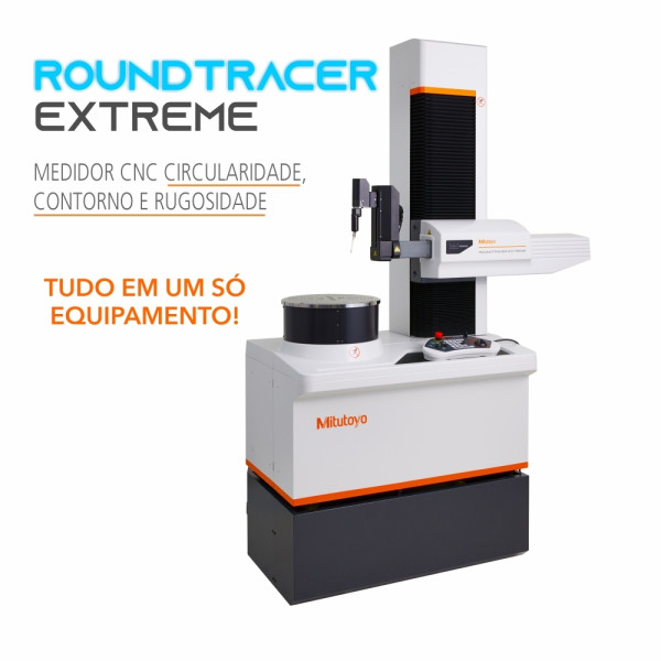 Roundtracer Extreme - Máquina CNC de Medição de Circularidade Forma Contorno e Rugosidade 