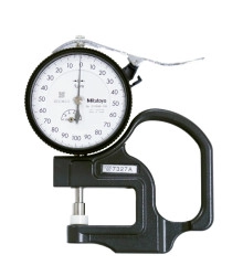 Medidor de espessura com relógio 0-1mm/ 0,001mm- 7327A