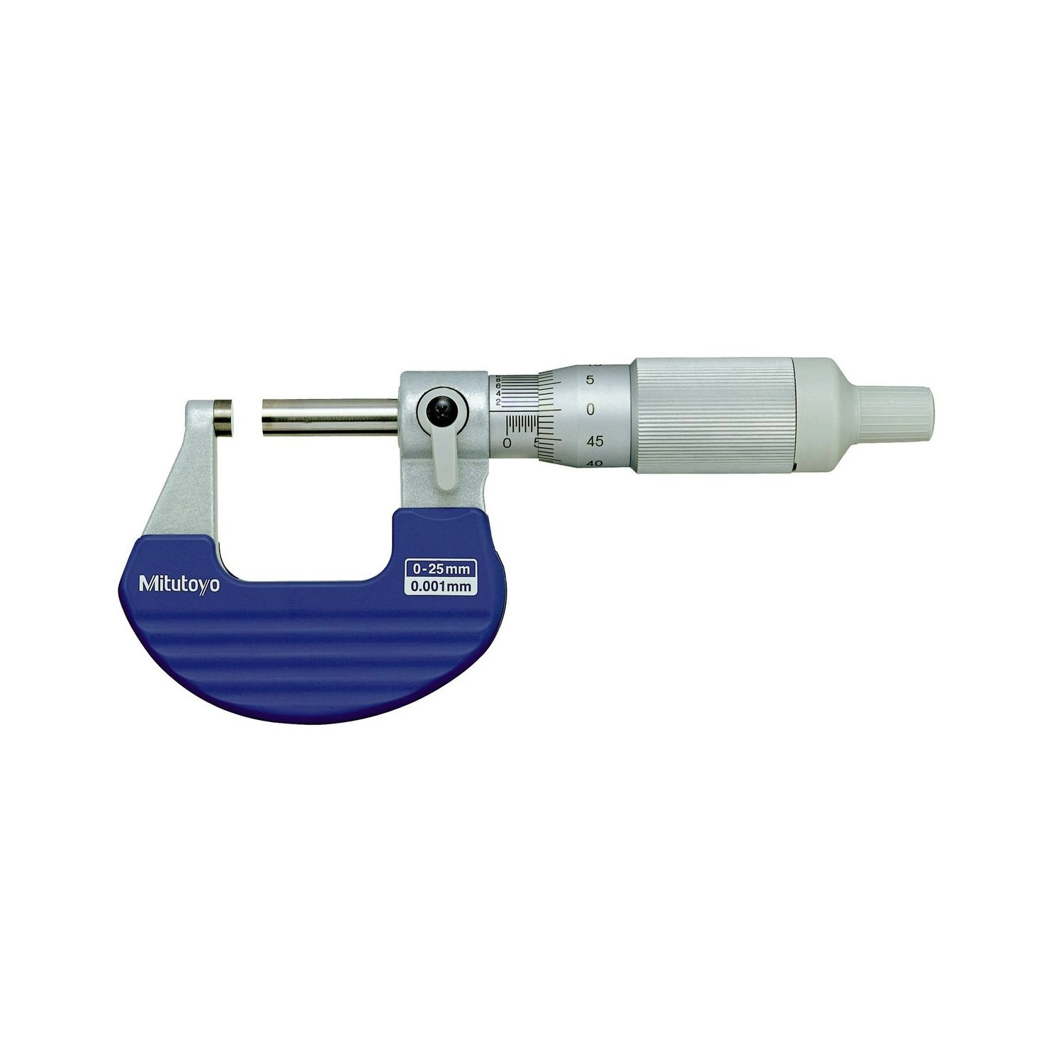 Micrômetro Externo 0-25mm 0,001mm Com Isolante Térmico e Catraca Integrada 102-707 - Mitutoyo Loja Oficial | Produto Original