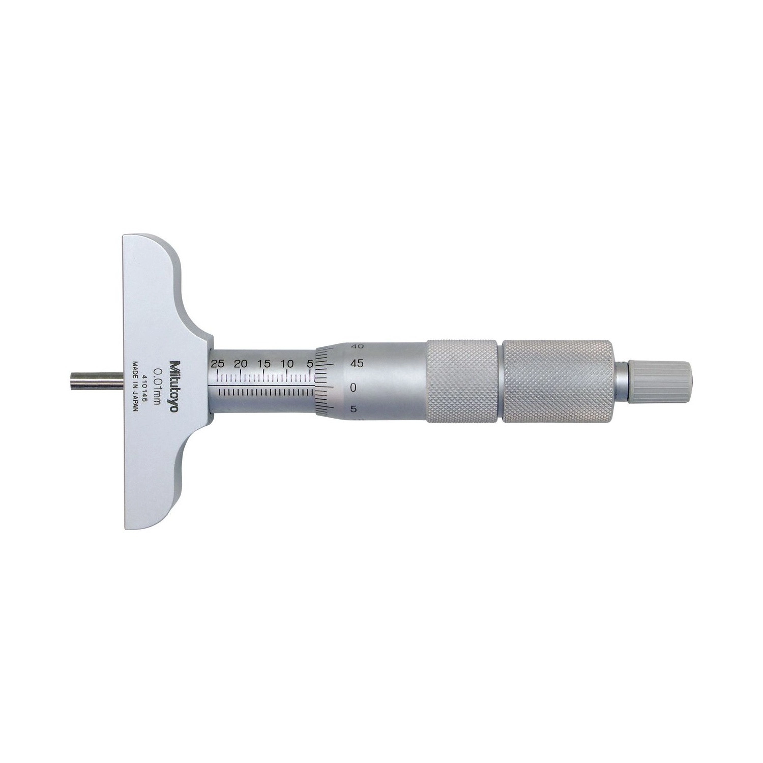 Micrômetro de Profundidade 0-300mm 0,01mm Com Hastes Intercambiáveis 129-153 - Mitutoyo Loja Oficial | Produto Original