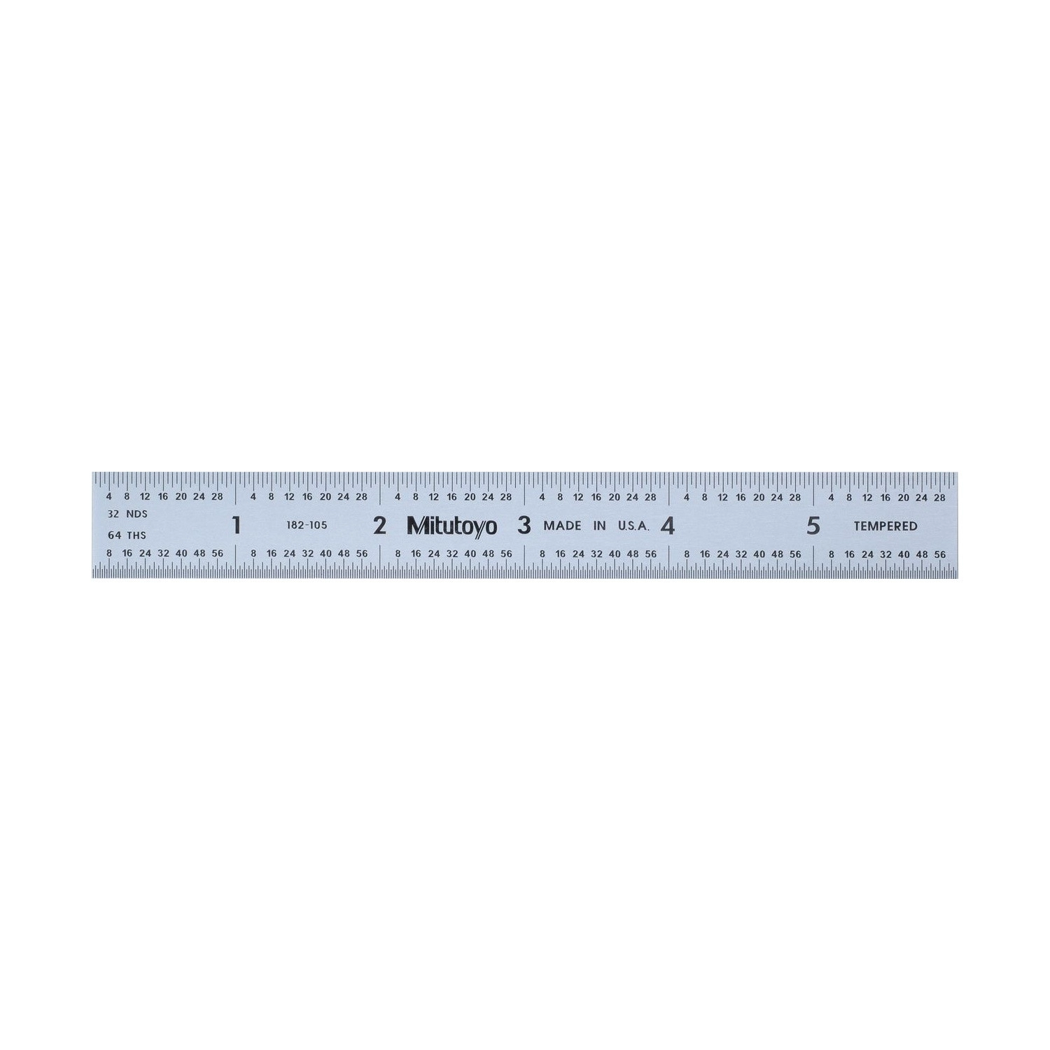 Escala Graduada de Aço 6"/150mm- 182-105 - Mitutoyo Loja Oficial | Produto Original