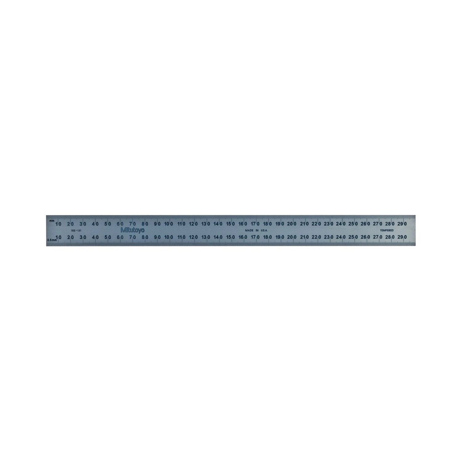 Escala Graduada de Aço 300mm- 182-131 - Mitutoyo Loja Oficial | Produto Original