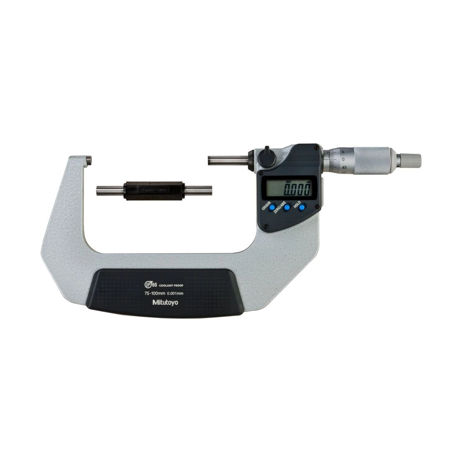 Micrômetro Externo Digital 75-100 mm 0,001mm Com Saída de Dados Proteção IP65 293-233-30 - Mitutoyo Loja Oficial | Produto Original