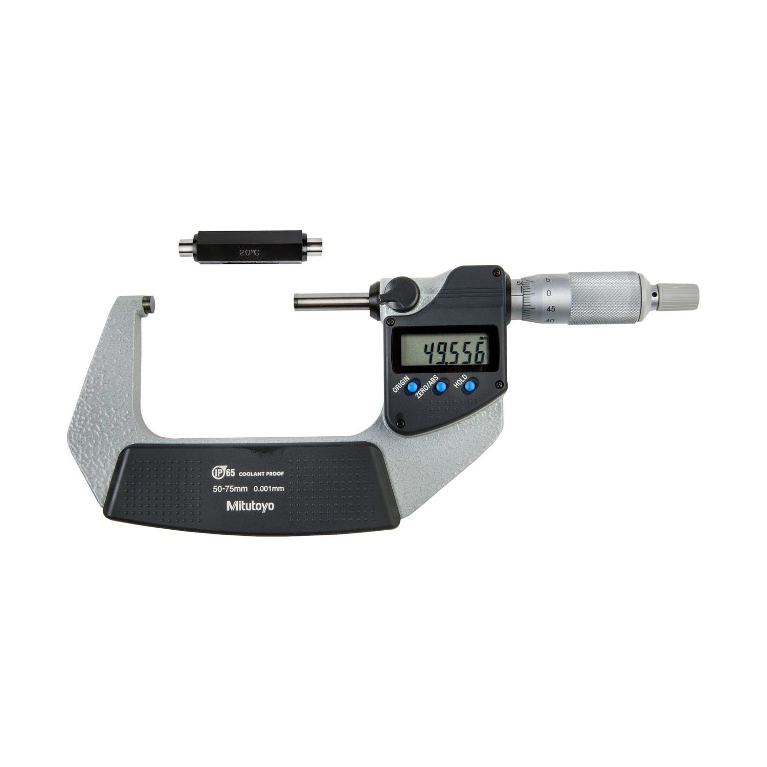 Micrômetro Externo Digital 50-75mm 0,001mm Sem Saída de Dados Com Proteção IP65 293-242-30 - Mitutoyo Loja Oficial | Produto Original