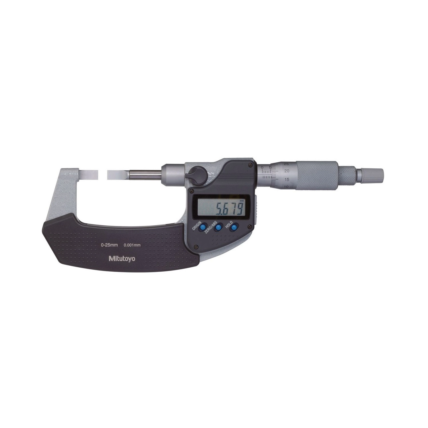 Micrômetro Digital Tipo Lamina e Fuso não Rotativo 0-25mm/0,001mm – 422-230-30 - Mitutoyo Loja Oficial | Produto Original
