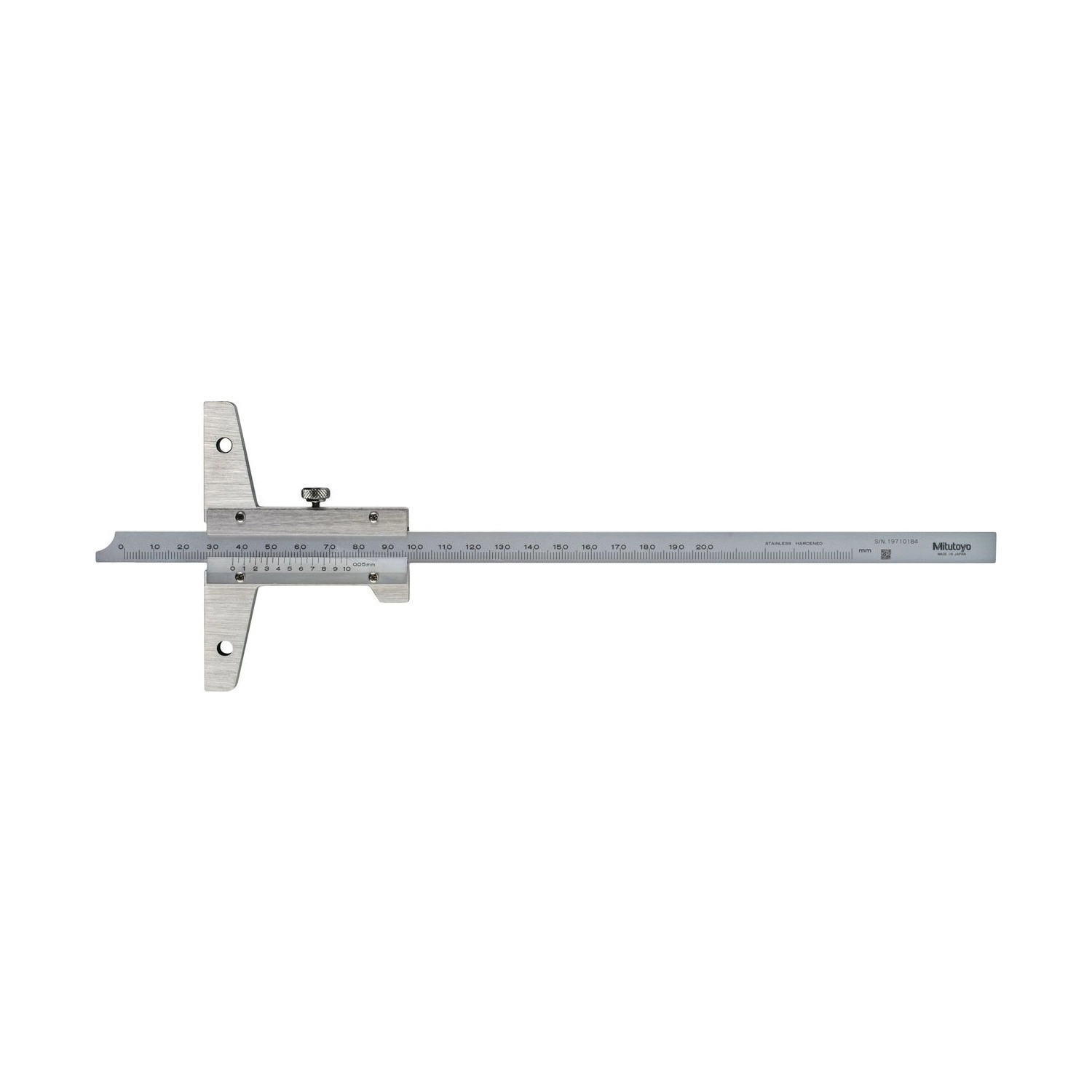 Paquímetro de Profundidade Mitutoyo 200mm 527-202 - Loja Oficial | Produto Original