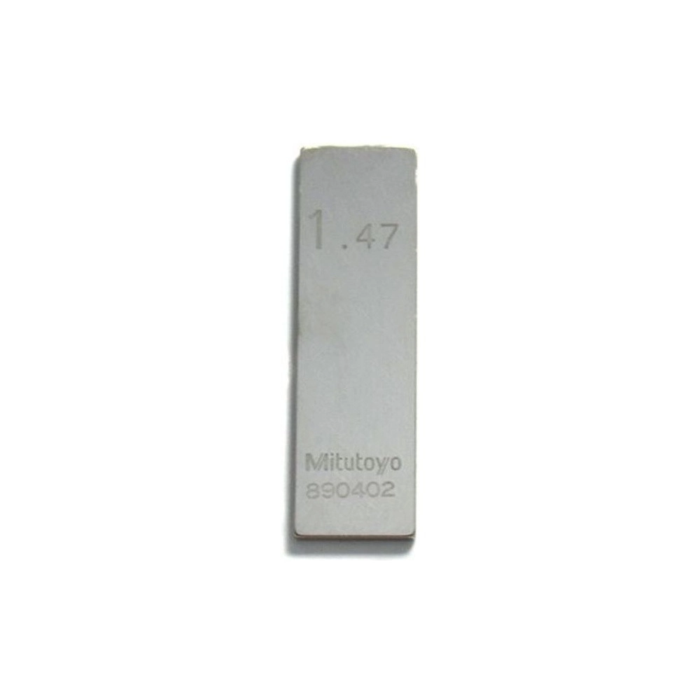 Bloco Padrão Individual 1,47mm Em Aço – Classe 0 – 611607-02 - Mitutoyo Loja Oficial | Produto Original
