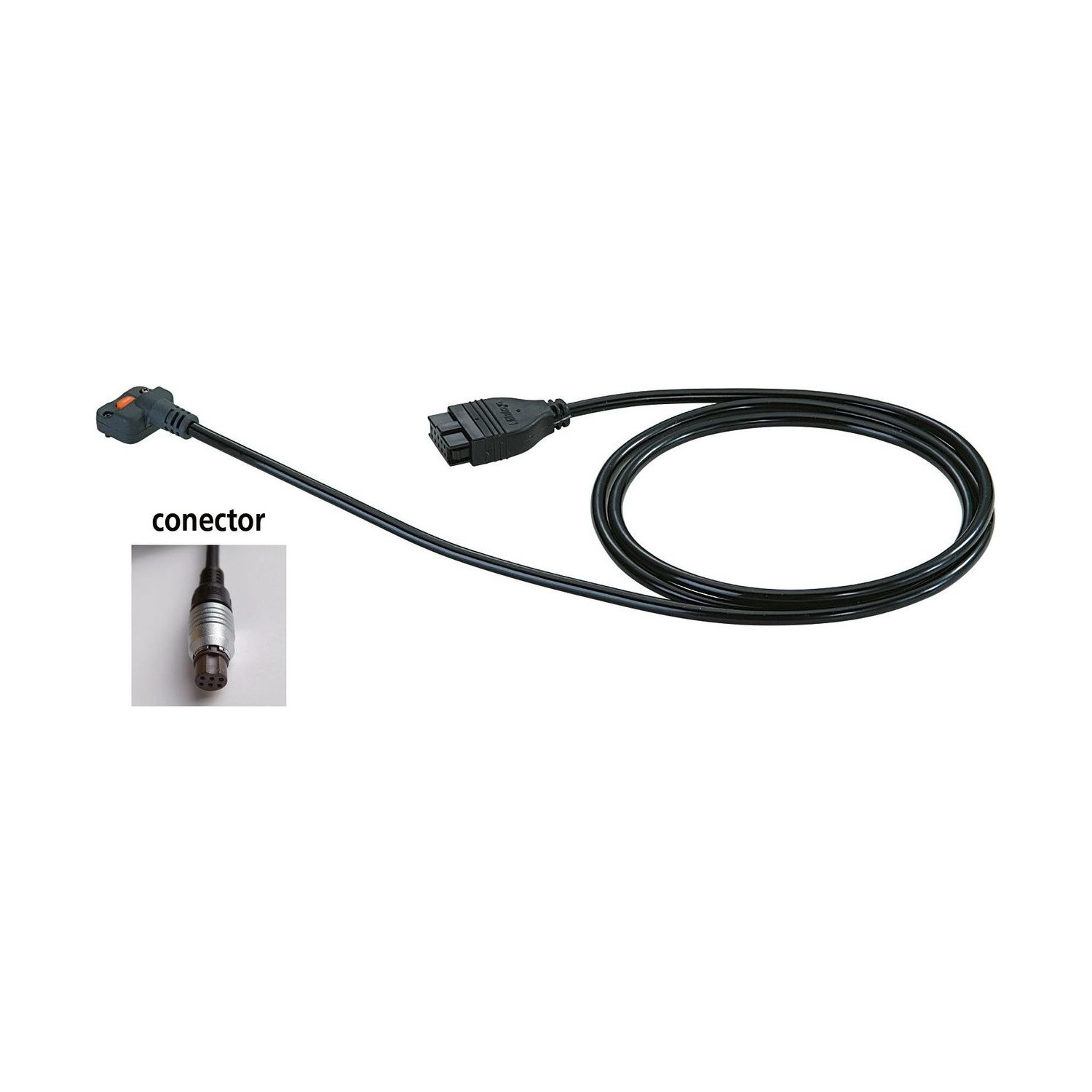 Cabo de comunicação Circular com 6 pinos DATA-2m - 965013 - Mitutoyo Loja Oficial | Produto Original