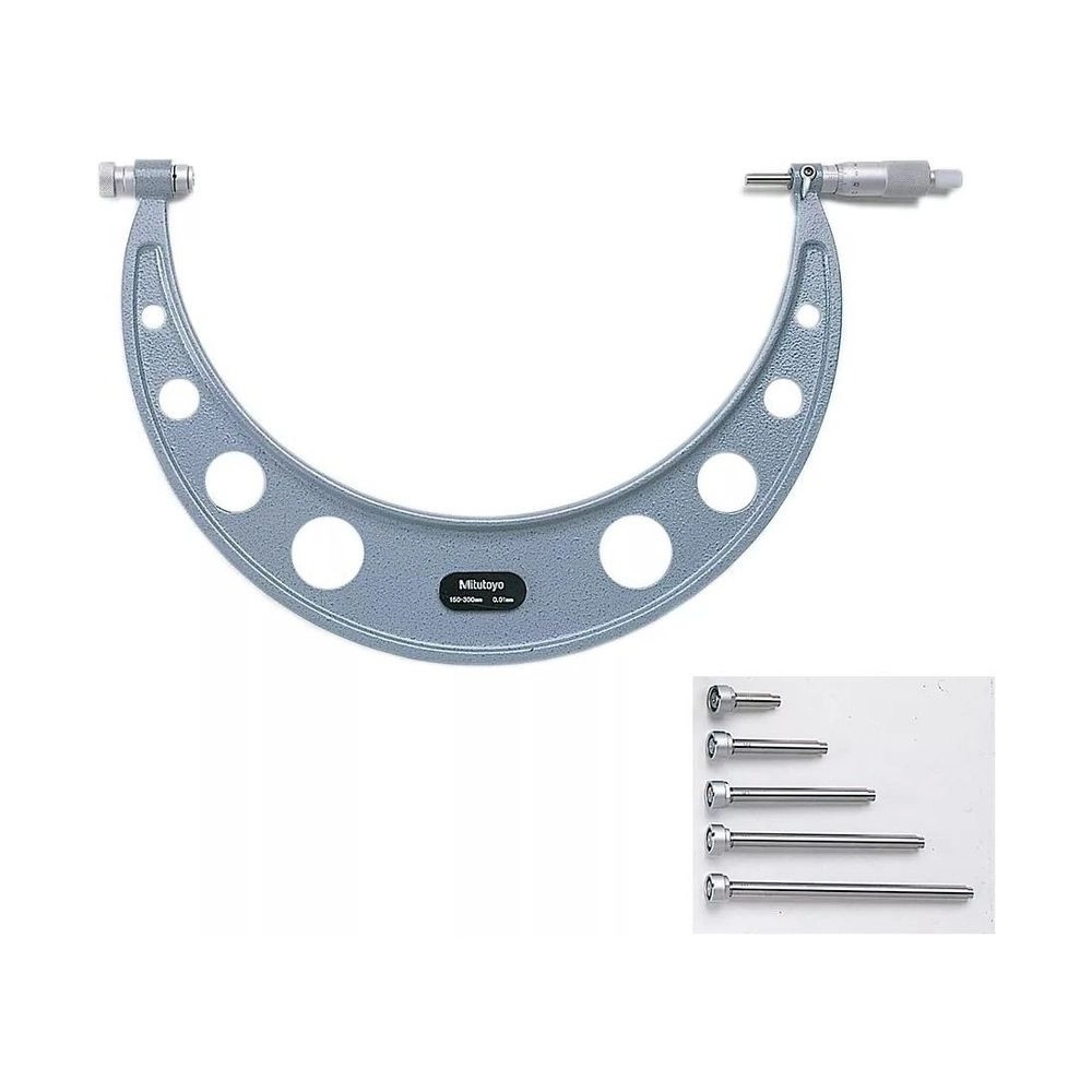 Micrômetro Externo 900-1000mm 0,01mm Com Batentes Intercambiáveis 104-148A - Mitutoyo Loja Oficial | Produto Original
