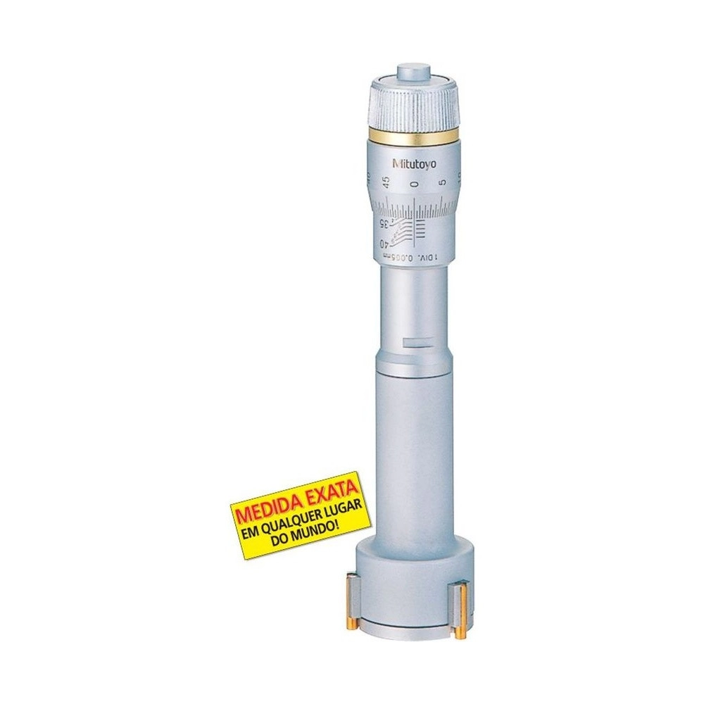 Micrômetro Interno de Três Pontas 30-40mm 0,005mm Holtest 368-168 - Mitutoyo Loja Oficial | Produto Original