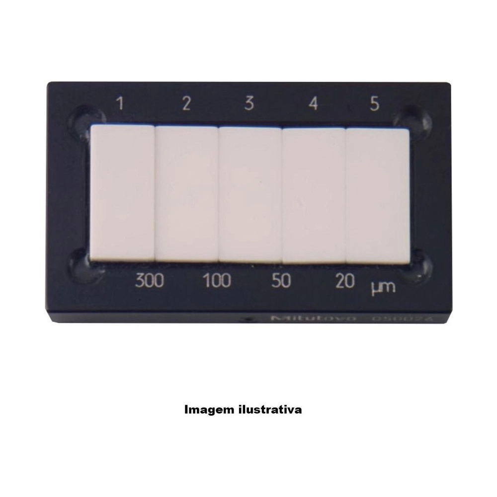 Padrão Escalonado para Ajustes Verticais de Instrumentos Ópticos Série 516 - 516-498 - Mitutoyo Loja Oficial | Produto Original