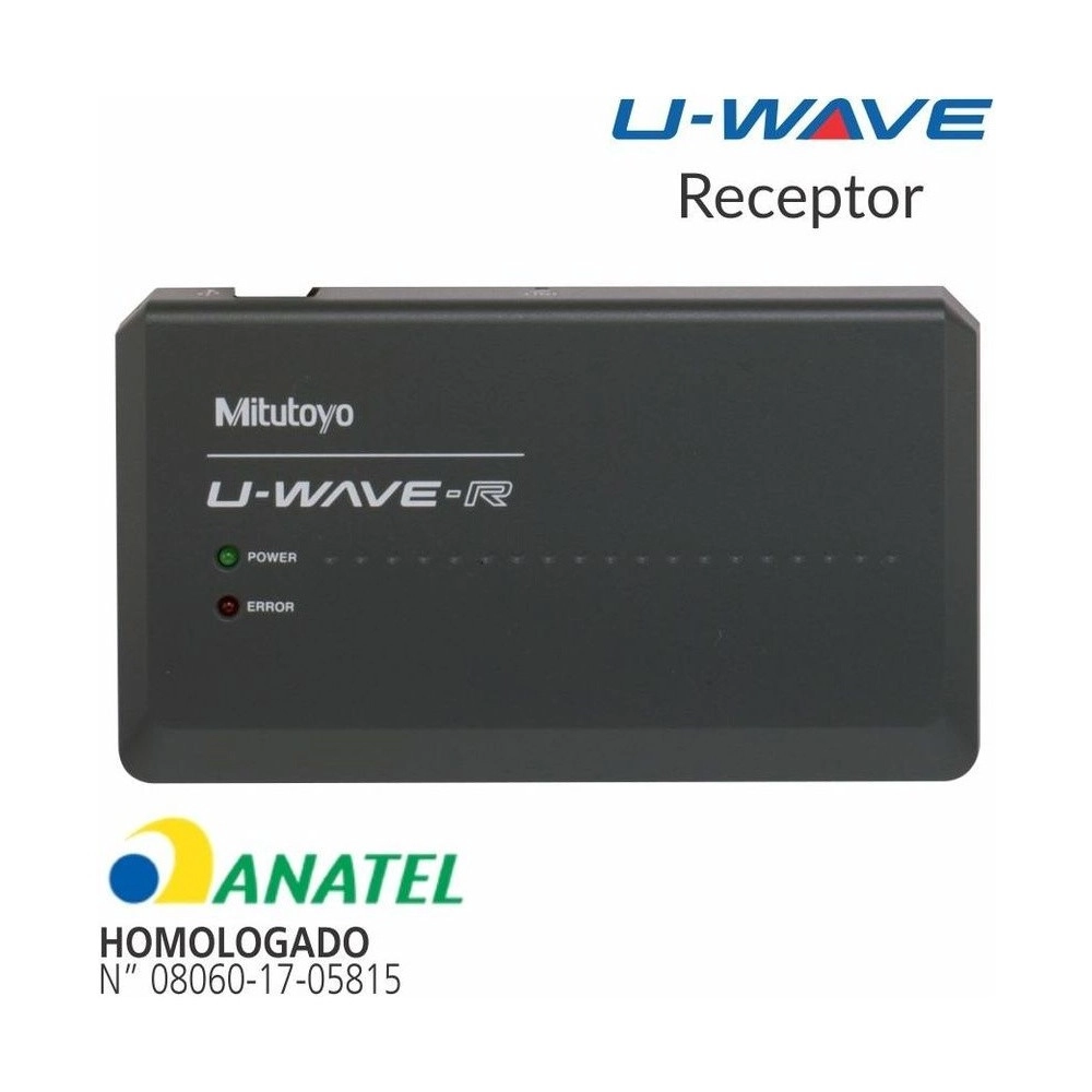 Receptor De Dados Sem Fio Modelo U-WAVE-R – 02AZD810E - Mitutoyo Loja Oficial | Produto Original