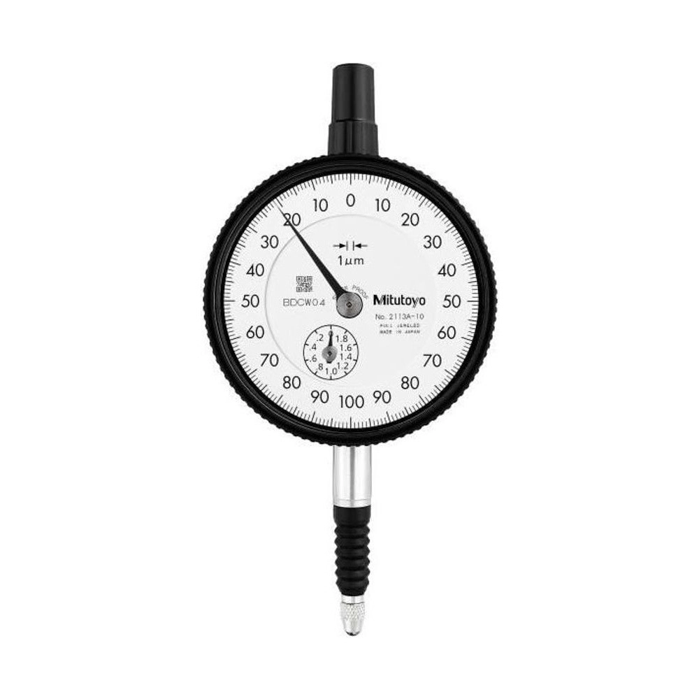 Relógio Comparador Modelo Padrão Tampa Com Orelha 2mm/0,001mm– 2113A-10 - Mitutoyo Loja Oficial | Produto Original