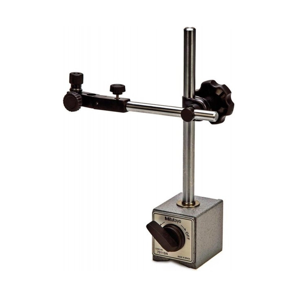 Suporte com Base Magnética Braço Articulado para Relógio Comparador e Apalpador 160mm Mitutoyo 7015-10 - Loja Oficial | Produto Original