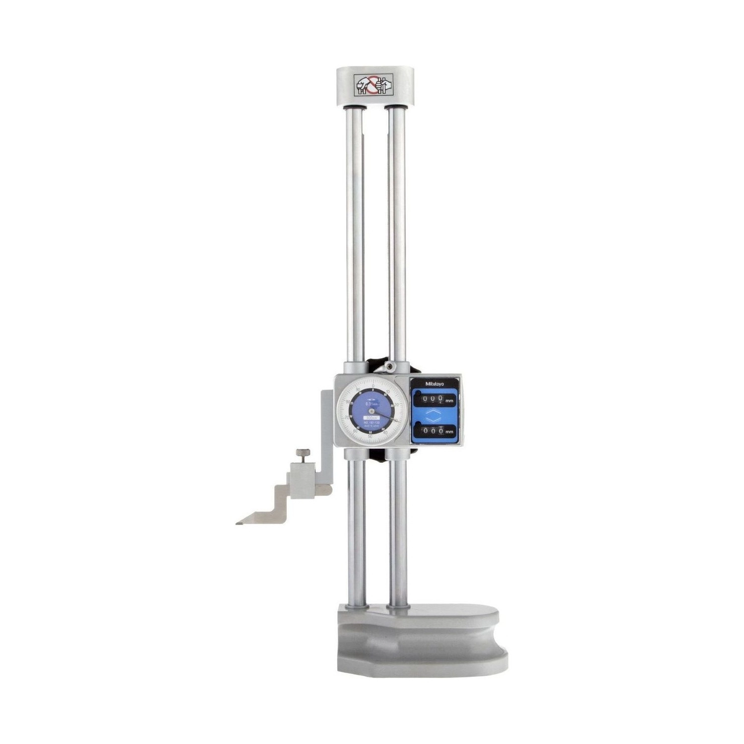 Traçador de Altura Com Relógio e Contador Mecânico 300mm 0,01mm 192-130 - Mitutoyo Loja Oficial | Produto Original
