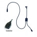 Cabo De Conexão Com Entrada De Pedal Tipo D Para U-WAVE (Linear Heigth/IDH) – 02AZE140D - Mitutoyo Loja Oficial | Produto Original