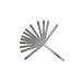 Calibrador de Folga 0,03-0,5mm 13 lâminas longas- 184-302S - Mitutoyo Loja Oficial | Produto Original