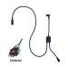 Cabo De Conexão Com Entrada De Pedal Tipo B Para U-WAVE (Micrometro. COOLANT PROOF) – 02AZE140B - Mitutoyo Loja Oficial | Produto Original